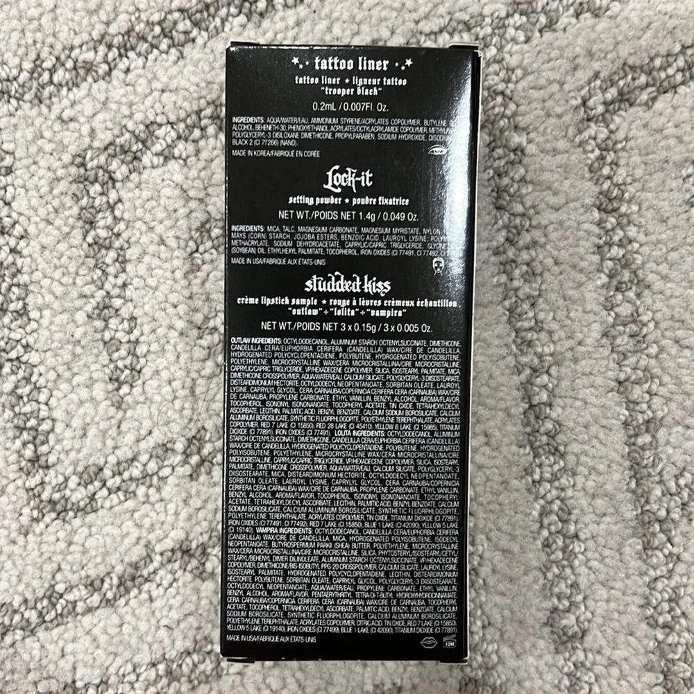 Sephora Beauty Insider Kat Von D Birthday 3 Pc Gift Set (BNIB)